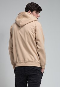 Urban Classics ZIP HOODY - Mikina so zipsom - beige