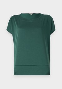 MIX CREW NECK - T-shirt med print - explorer green
