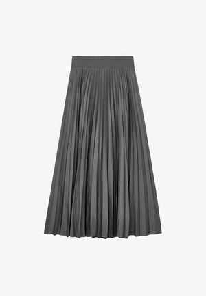 Reiss, REGULAR FIT - SEREN PLEATED MIDI SKIRT . - sukňa v tvare A - grey