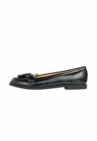 WIDE FIT - FLAT TASSEL LOAFERS - Obuća za navlačenje - black