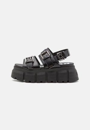 AVA - Platform sandals - black