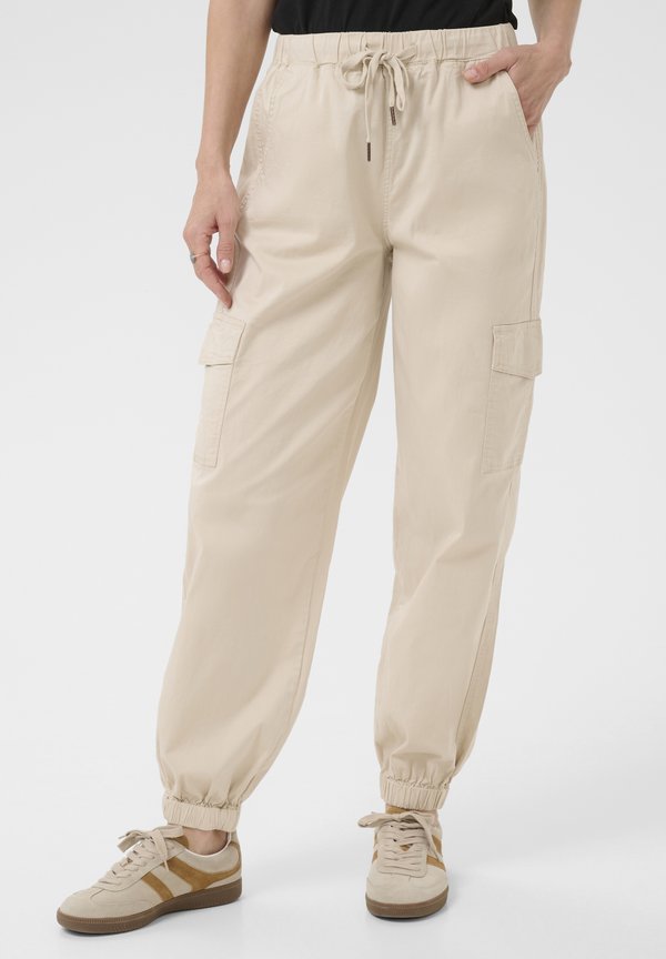 OTILIE - Cargohose - oatmeal