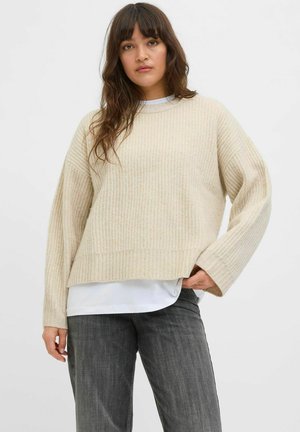 JXSIGGA DIVERSE CREW NECK  - Džemperis - fog