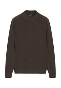 PULLOVER - Strickpullover - dark brown