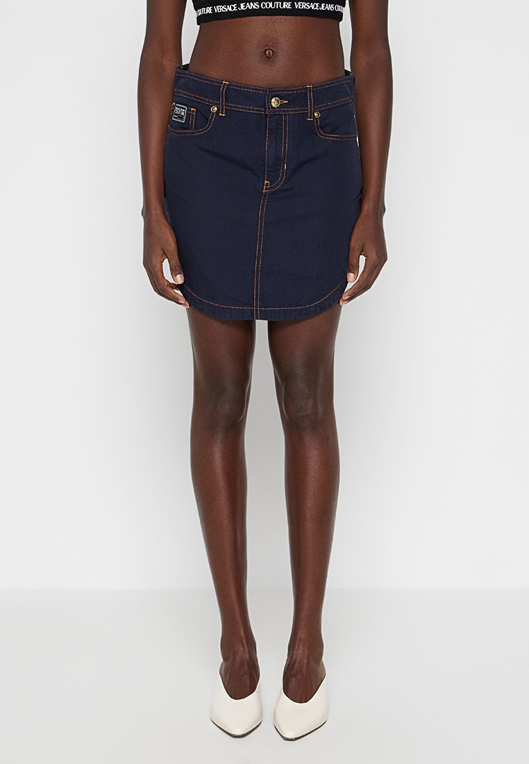Versace Jeans Couture Jeansrok donkerblauw Versace Jeans Couture Jeansrok donkerblauw