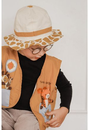 Fabelab POCKET FRIEND - TIGER - Cuddly toy - desert sun