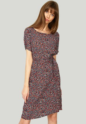 Sukienka letnia - black/orange
