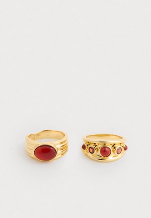 THE VALENCIA RING SET - Δαχτυλίδι - gold-coloured