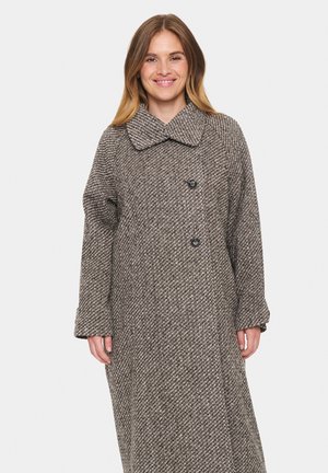 Classic coat - mist grey melange