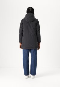 K-Way SOPHIE SOFT TOUCH  - Wintermantel - black/blue