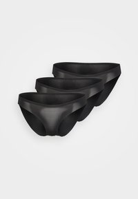 ICANIWILL INVISIBLE BRIEF 3 PACK  - Cuecas - black