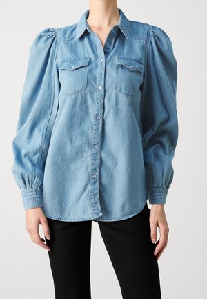 Overhemdblouse - light-blue denim