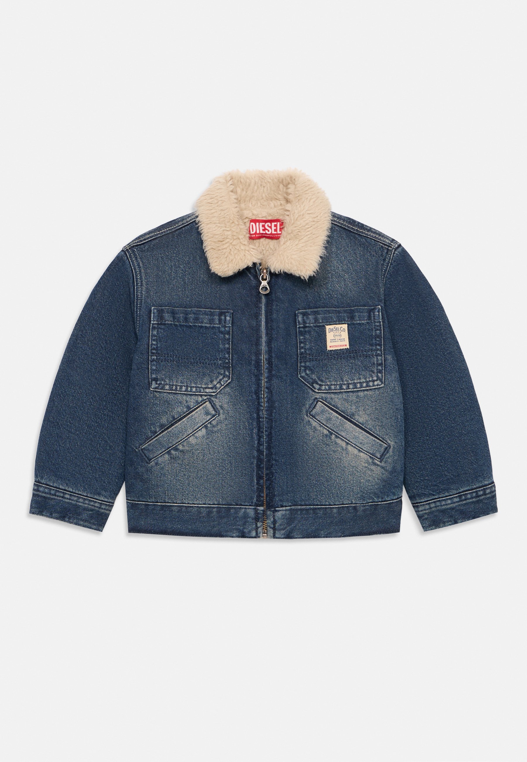 Diesel JOMOX UNISEX Giacca di jeans blue denim/blu denim