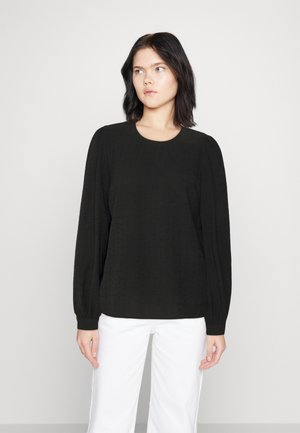 Vero Moda VMPAMMI BLOUSE - Μπλούζα με μακριά μανίκια - black