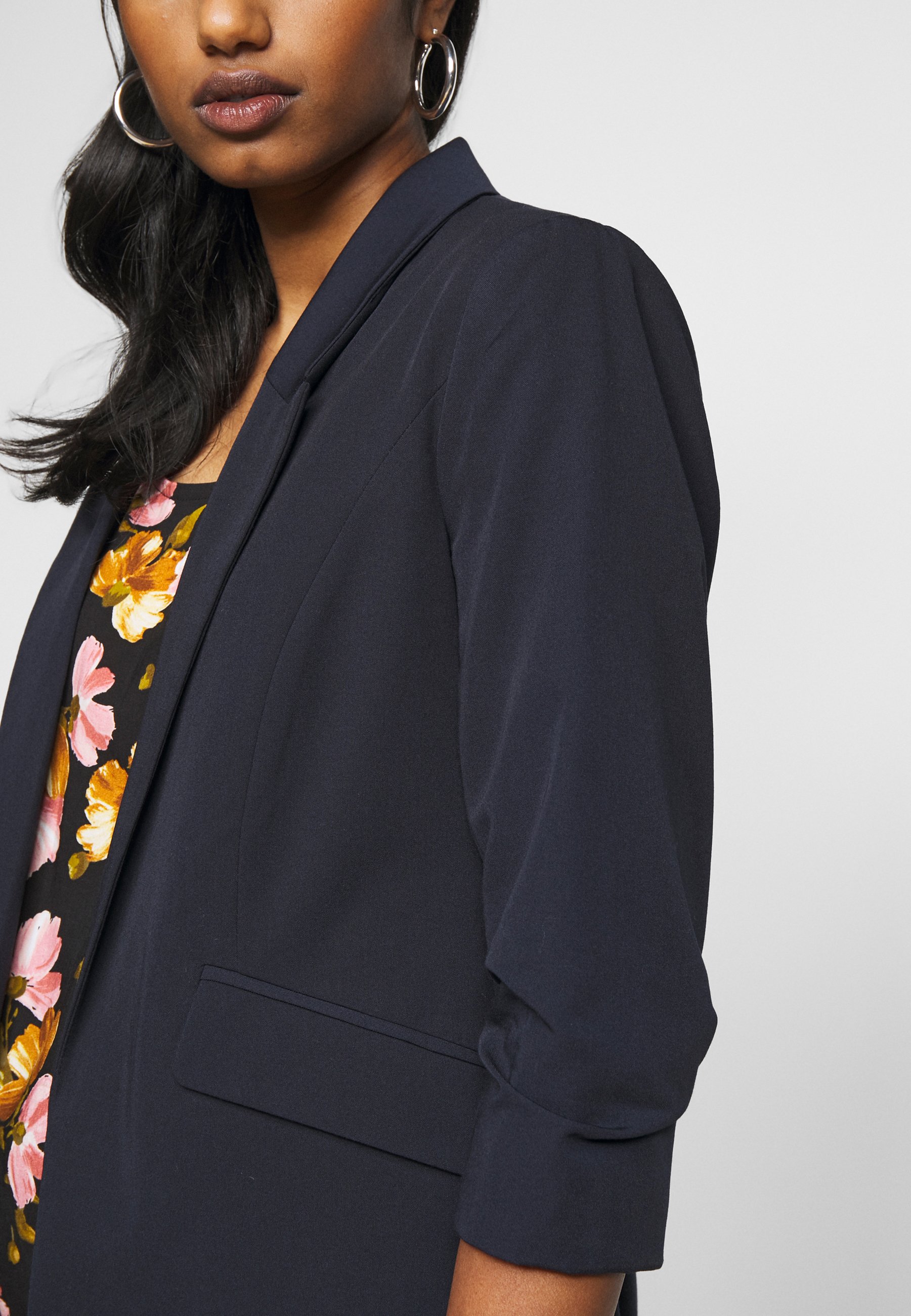 edge to edge navy jacket