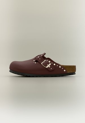 Birkenstock, BOSTON RIVET LEVE PEPPER - Muiltjes - pepper