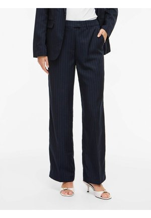 HIGH WAIST VIKEMBA  - Pantalon classique - navy blazer