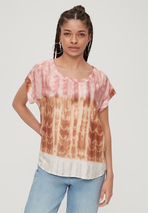QS À IMPRIMÉ ALL OVER - Blouse - papaya