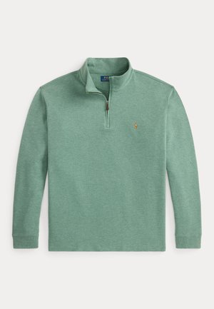 Polo Ralph Lauren Big & Tall, ESTATE QUARTER-ZIP PULLOVER - Sweatshirt - pine heather