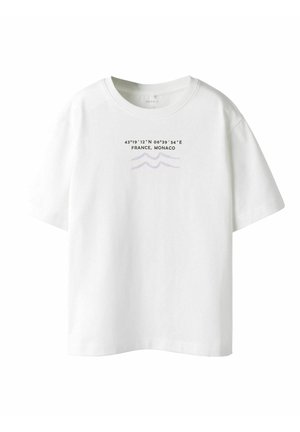 REGULAR FIT - T-shirt imprimé - cloud dancer