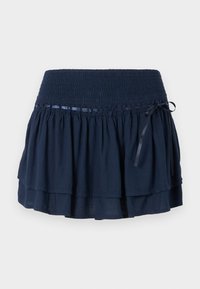 PRETTY GRAD MINI - Mini sijonas - dark blue