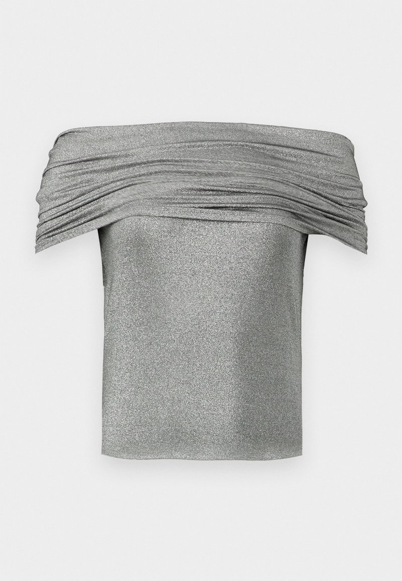 Anna October Top zilverkleurig Anna October Top zilverkleurig
