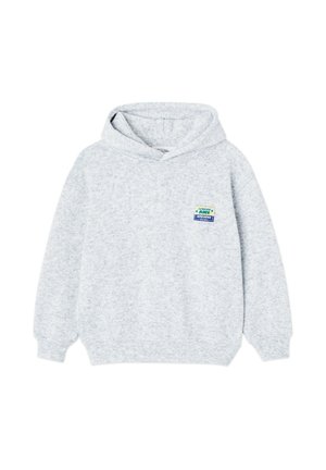 Hoodie - gris clair chine