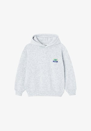 Pulover s kapuco - gris clair chine
