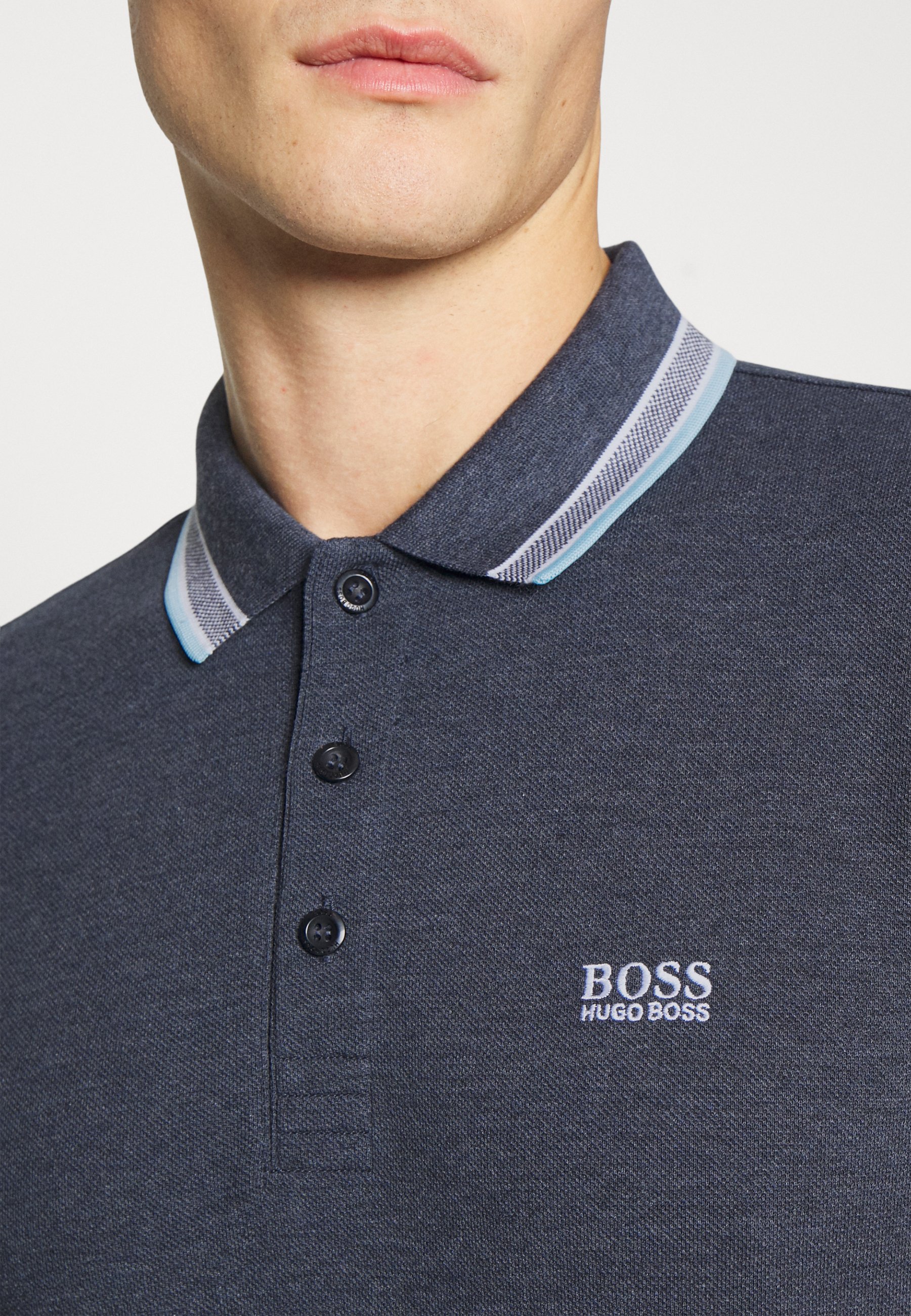 BOSS PADDY - Poloshirt - dark blue/donkerblauw - Zalando.nl