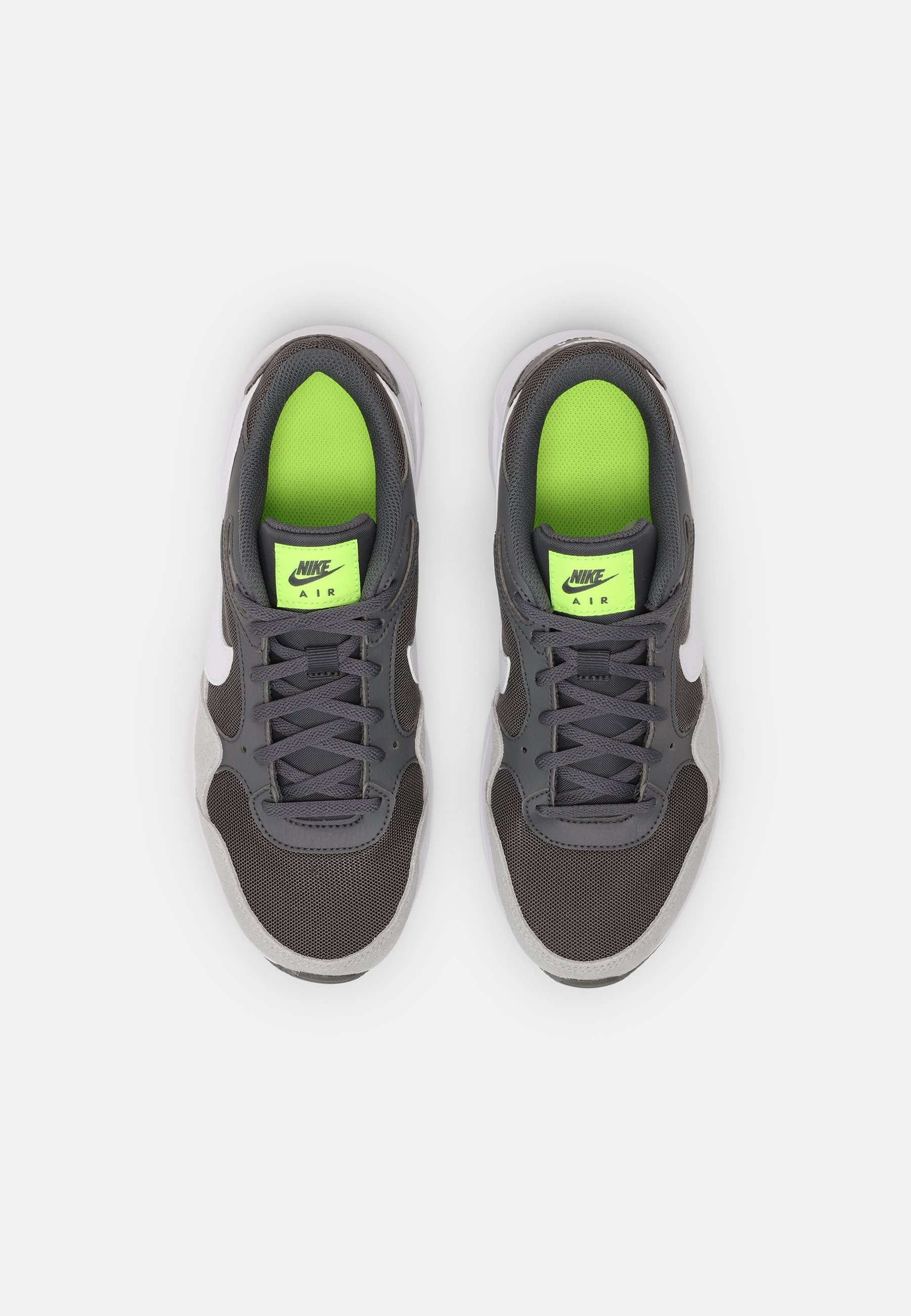 Nike Sportswear AIR MAX UNISEX - Sneakers laag - iron grey/white/grey  fog/volt/Grijs - Zalando.nl