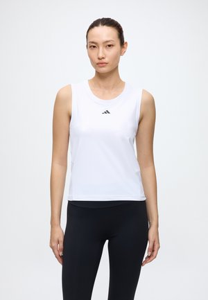adidas Performance, MATCH TANK - Топ - white/black