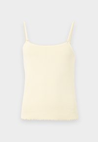 SLIM STRAP - Felső - custard cream