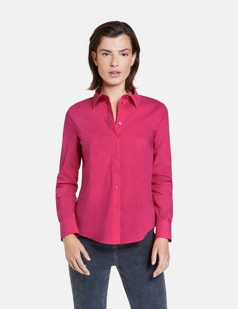 Taifun LANGARM KLASSISCHE - Button-down blouse - luminous pink