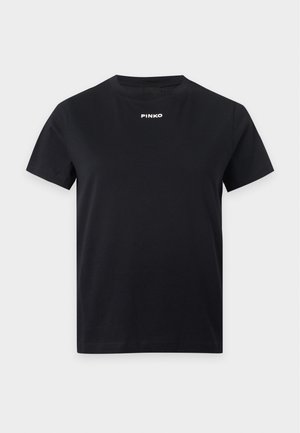 Pinko, BASICO LOGO - Обикновена тениска - black