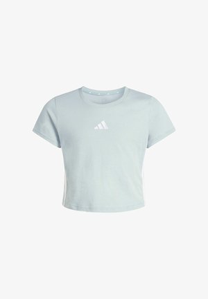 ESSENTIALS - Majica kratkih rukava s printom - sage/white