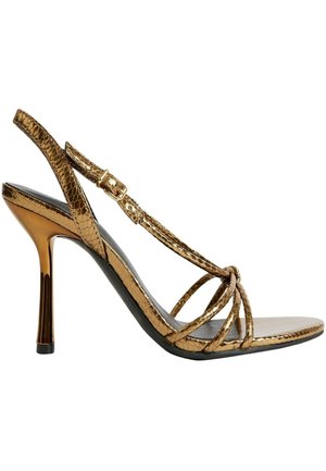 STRAPPY - Sandales à talons hauts - gold