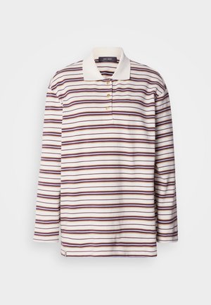 Mos Mosh STRIPE - Poloshirt - brunnera/blue