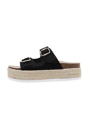 PIPPA - Mules de tacón - black