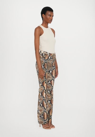 Roberto Cavalli TROUSERS - Karcsúsított farmerek - brown