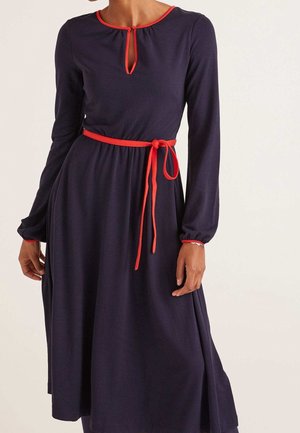 Day dress - mottled blue