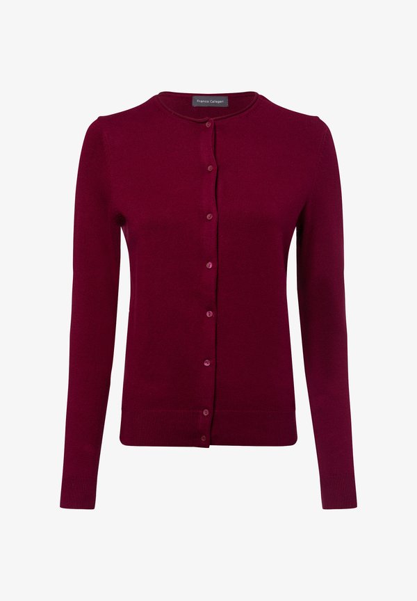 Strickjacke bordeaux Produktdetails - Main Image