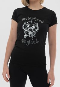 Paradiso Clothing MOTORHEAD ENGLAND DIAMANTE - Print T-shirt - black