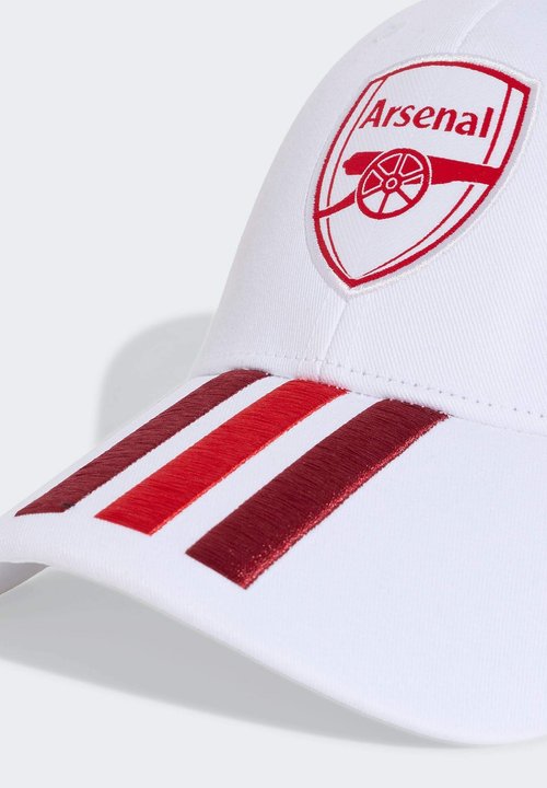 adidas ARSENAL FC BASEBALL CAP UNISEX - Club wear - white better scarlet — foto 3