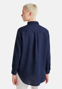 United Colors of Benetton LONG SLEEVES - Camicia - dark blue