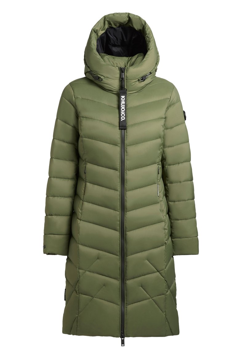 khujo Wintermantel groen