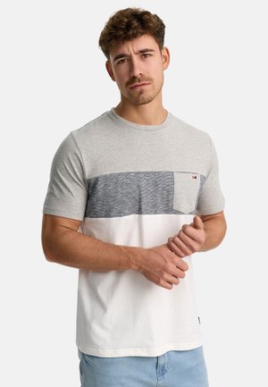 INDICODE JEANS SPRINGS - Print T-shirt - offwhite