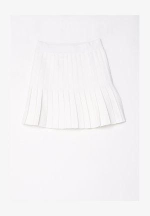 JUPE PLISSEE - Pleated skirt - blanc