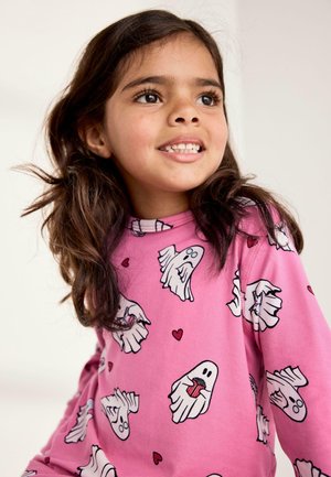 Chelsea Peers, HALLOWEEN GHOST PRINT UNISEX SET - Nachtwäsche Set - pink