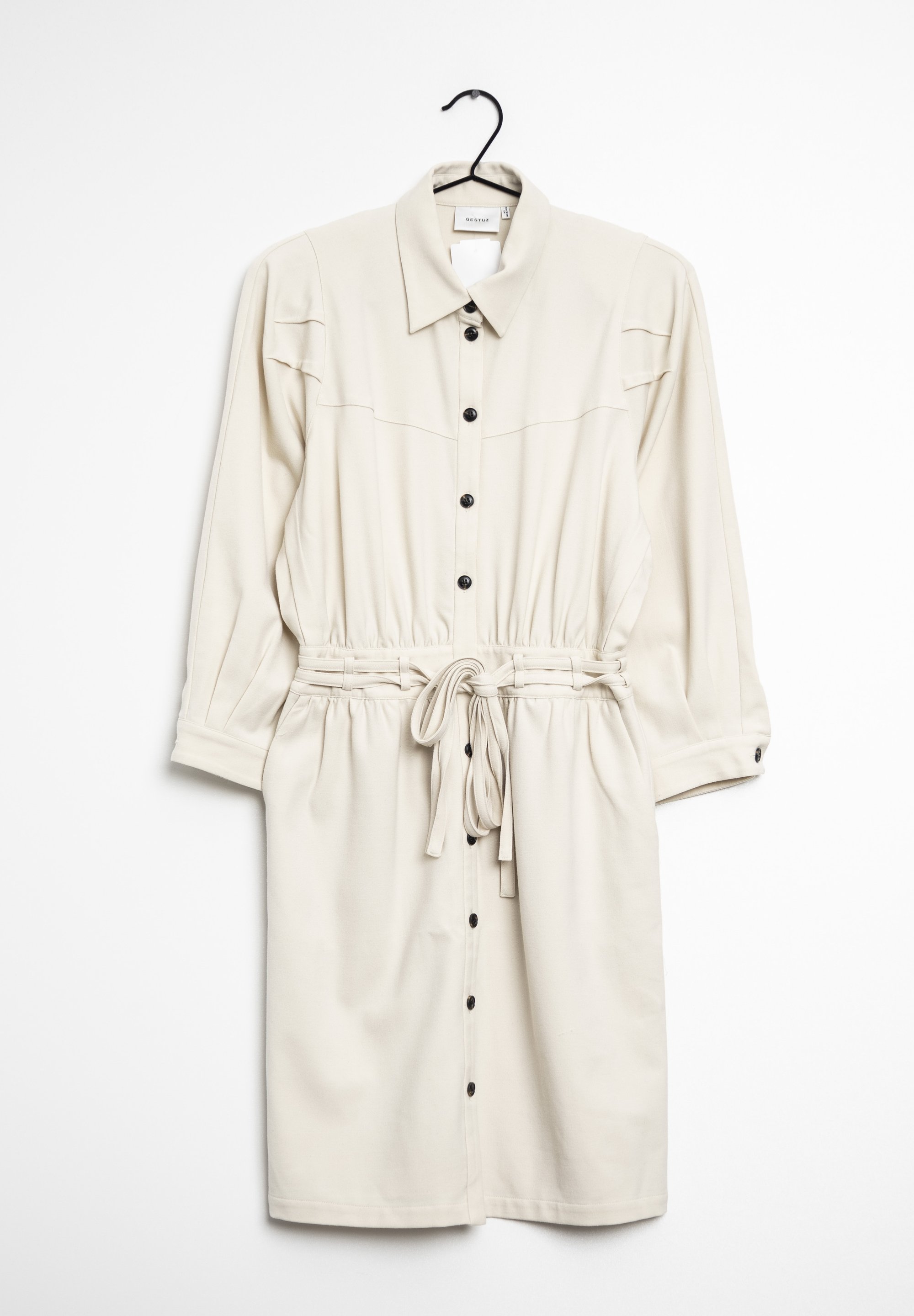 gestuz shirt dress Gestuz Acid-Wash Shirt Dress In Green - 63% Off
