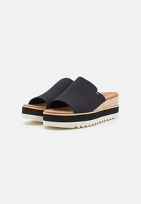 TOMS DIANA MULE NEW - Muiltjes met hak - black